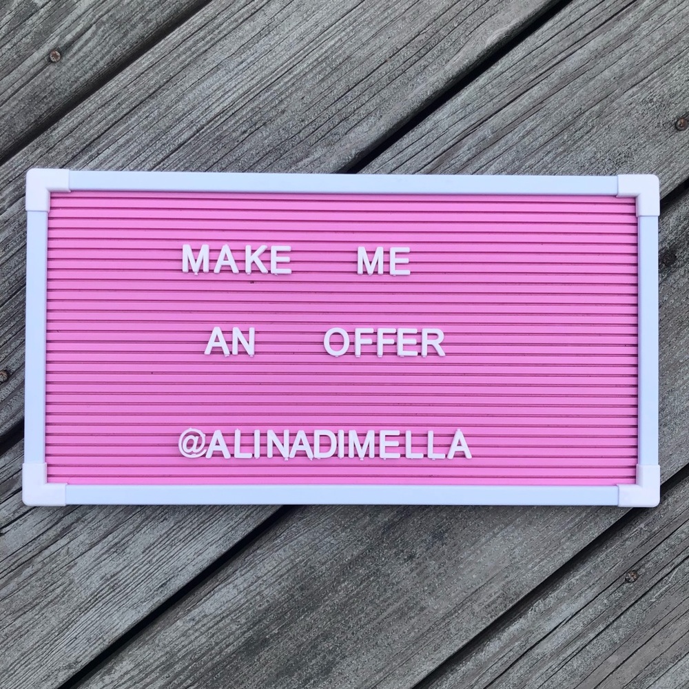 I love offers!🤗
